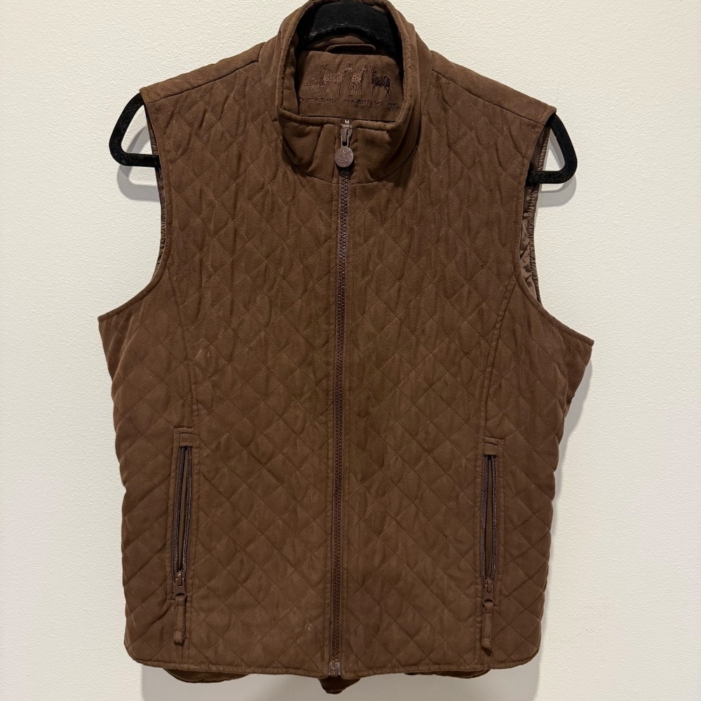 Western Outback Trading Company Brown Grand Prix Vest Size Medium